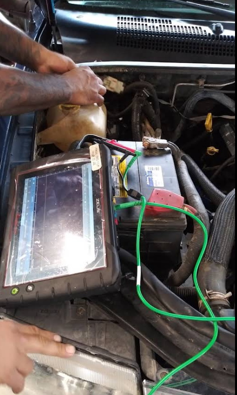Advanced vehicle diagnostics with professional scan tool
